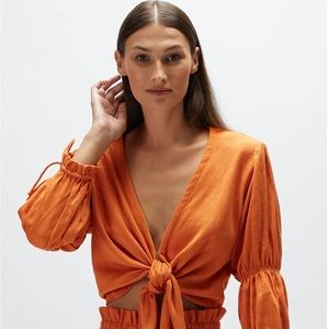 Rue Stiic Tangerine Blouse